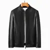 Dropshipping Chaqueta Nueva Haining para Hombre Forrada de Polar Ropa Casual para Hombre Chaqueta de Cuero Lavado