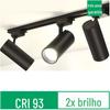 Ben track spot light 110V luz de trilho guia luz de trilho LED