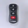 Adequado para Nissan Infiniti controle remoto de chave de carro de 3 botões 4 botões KBRASTU15 CWTWB1U415