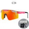 Gafas de Ciclismo Ultraligeras de Alta Transparencia para Cara Grande, Gafas Protectoras Coloridas, Gafas de Sol Antiviento y Protección Solar con Película Real, Gafas de Sol Polarizadas Deportivas