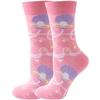 Calcetines de otoño e invierno de Amazon para mujer, calcetines de animales, calcetines de frutas, calcetines de marea para hombre, calcetines de comida divertidos.