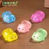 Micro-paisaje Creativo Lindo Cerdo Pequeño Durmiendo Luminoso Decoraciones DIY Accesorios de Bolsa Ciega Adornos Pequeños para el Coche de Escritorio