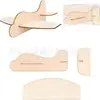 En stock Venta al por mayor Nuevo Transfronterizo Divertido Ensamblaje Avión Madera Bricolaje Regalo Infantil Regalo de Vacaciones Avión Madera