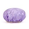 Touca de Banho de Camada Dupla para Mulheres, Cobertura de Cabelo para Banho Adulto, Cobertura para Cabeça de Chuveiro, Touca de Cabelo para Banho, Touca de Cabelo Anti-Fumaça de Óleo, Impermeável