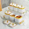Recipiente de almacenamiento hermético para cocina, apto para alimentos, caja de plástico cuadrada transparente para granos y fideos, a prueba de moho y humedad.