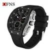 Reloj electrónico deportivo juvenil Sanda, resistente al agua y a la moda, luminoso y de silicona, ideal para hombres.