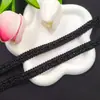 Cinta de Encaje Decorativa con Cuentas de Cristal Tejidas de Lujo Ligero para Ropa, Zapatos, Sombreros, Bolsos Transformación DIY Accesorios de Encaje Cinta al por Mayor