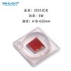 LED rojo cerámico 3W 3535 de alta potencia 620nm625nm 650nm led rojo profundo perla de lámpara linterna