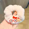 2025 Novo Outono e Inverno Pelúcia Estilo Coreano Gato de Desenho Animado Prendedor de Cabelo Fofo Faixa de Cabelo para Menina Que Não Danifica o Cabelo