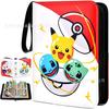 Novo Livro de Cartas Pokemon Quente da Amazon Porta-Cartas Pokemon Livro de Armazenamento 4 Grades 9 Grades Dragão Cuspidor de Fogo