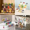 Soporte de Exhibición Transparente de Acrílico Multicapa Transfronterizo para Figuras, Cajas Sorpresa y Estante de Almacenamiento de Perfumes, Personalizado por la Fábrica de Origen, Venta al por Mayor