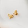 Novo estilo chinês antigo frisado meia asas de borboleta contas de diamante incrustadas acessórios de joias faça você mesmo atacado