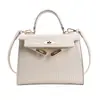 Bolsa de Mão Retro de Comércio Exterior Acessível de Luxo com Padrão de Pedra para Mulheres Moda Inverno 2024 Elegante para o Dia a Dia Versátil Bolsa Transversal