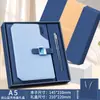 Set de Caja de Regalo para Portátil en Stock con Memoria USB y Recambios para Bolígrafo, Portátil Personalizable para Regalos Escolares y Corporativos con Logo Personalizado