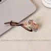 Pasador de Acetato Estilo Coreano con Forma de Perro, Pinza Retorcida para Mujer, Sensación de Alta Gama, Nuevo y Moderno Accesorio para el Cabello para la Parte Trasera de la Cabeza, Elegante Pasador