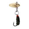 Accesorios de metal Micro Luya al por mayor, lentejuelas giratorias con gancho de boca de caballo, gancho de lentejuelas de metal dorado y plateado