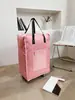 Bolsa de Viaje Plegable de Gran Capacidad, Unisex, con Ruedas Universales, Tela Oxford Impermeable, Bolsa de Viaje para Viajes de Negocios de Corta Distancia