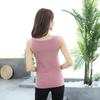 Chaleco Térmico de Cuello Redondo para Otoño e Invierno Auto-Calentable Engrosado Capa Base Ropa Interior para Mujer Sin Costuras Ajustado al Cuerpo Suministro Transfronterizo Sin Mangas
