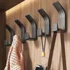 Ganchos Altos y Bajos, Ganchos Adhesivos sin Perforación, Ganchos para Ropa de Pared de Baño, Ligas Multifuncionales para el Cabello, Ganchos para Guardar Sombreros, Estantes de Almacenamiento