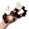 Goma para el pelo de terciopelo Dongdaemun coreana con bordes rizados para mujer, Diadema scrunchie de alta gama