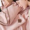 Manta Multifuncional de Color Sólido con Borde de Concha, Doble Cara, Imitación Cachemir, para Oficina, Sofá, Siesta, Manta Chal, Todo el Año