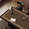 2025 Novo Jogo Americano Retrô À Prova de Óleo e Impermeável Lavável Acessível Luxo High-End Toalha de Mesa Estilo Antigo Mesa de Centro Jogo Americano