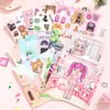 Xinmo Pixel Guarda-Roupa Adesivo de Vestir Livro Cena de Menina Fofa Adesivo de Maquiagem DIY Infantil Suporte de Maquiagem Dropshipping