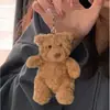 Pingente Urso de Barcelona Boneco Urso de Pelúcia Chaveiro Fofo Penduricalho de Bolsa Boneco de Pelúcia Urso de Mochila