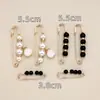 Pantalones Falda Fijos de Cintura Ceñida con Broche de Perla Artefacto de Cintura Ceñida Ropa Cuello Capa Broche Ligero Anti-deslizamiento Joyería