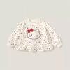 Sudadera para Niñas Otoño 2026 Nueva Elegante Top de Princesa para Bebés Ropa de Punto para Niños Estilo Primavera y Otoño