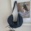 Bolso de Cuadros Transfronterizo para Mujer de Gran Capacidad 2025 Nuevo Otoño e Invierno Nicho Bolso de Hombro Cruzado Lona de Viaje Bolso Dumpling