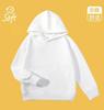 Moletom com Capuz Infantil Poliéster-Algodão com Logo Personalizado, Hoodie Transfronteiriço 320g, Mesmo Estilo para Adultos e Crianças, Moletom Combinando para Família