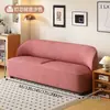 Sofá de Couro Arranhador de Gato Nórdico Pequeno Apartamento Sala de Estar Simples Loja Moderna Área de Descanso Tecido para Roupas Sofá de Dois ou Três Lugares