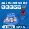 Incubadora Inteligente Totalmente Automática Incubadora de Huevos de Pollo Incubadora Pequeña para Uso Doméstico de Aves de Corral Incubadora Pollo Pato Ganso Codorniz
