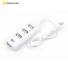 Divisor USB de alta velocidade laptop computador de mesa disco U mouse teclado conversor chaveador 2.0hub hub