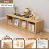 Estantería de Piso Estilo Tronco Gabinete de Pared Integrado Gabinete de Almacenamiento Gabinete de Almacenamiento para Sala de Estar Gabinete Prellis de Estilo Japonés Doméstico Madera Maciza
