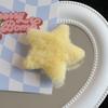 Presilha de Cabelo de Pelúcia Estrela Estilo Japonês Doce e Fofa Presilha de Franja Y2K Menina do Milênio Estrela de Cinco Pontas Acessório de Cabelo Novo