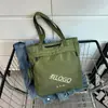 Bolsa de Mano Impermeable de Tela Oxford de Gran Capacidad Bolso de Moda Artístico para Ocio Estudiante Universitario Clase Viajero Bolso de Hombro para Mujer
