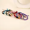 Pulsera Rectangular Tejida de Acero Inoxidable Grabable para Pareja Pulsera de Acero de Titanio Personalizada de Moda Hecha a Mano