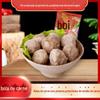 Bolas de carne bovina à mão Old Detou Chaoshan 200g bolas de tendão de carne lanche Shantou ingredientes frescos para fondue em estoque atacado