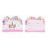 Comercio Exterior Rosa Ceja Unicornio Suministros para Fiesta de Cumpleaños Mantel Plato de Papel Bandera Banderín Set de Decoración