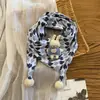 Cachecol para Bebê Outono/Inverno Novo Estilo Padrão Coração de Diamante Cachecol Triângulo de Camada Dupla para Meninos e Meninas, à Prova de Vento e Quente, Versão Coreana
