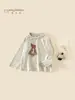 Camiseta de manga larga de otoño para niña, estilo coreano, camiseta básica de moda para bebé y niño pequeño, nueva colección primavera y otoño 2026