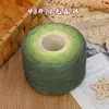 Hilo de algodón mercerizado degradado para amigurumi, hilo tejido a mano de ocho cabos, multicolor, no hace bolitas, manta y chal transpirables