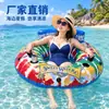 Directo del fabricante: Flotador inflable de PVC con portavasos para adultos, perfecto para fotos en la piscina y diversión en el agua