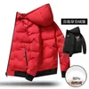 Jaqueta Puffer Dupla Face 2026, Nova Jaqueta Puffer Curta Dupla Face Masculina Outono/Inverno, Casaco de Inverno