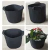 Bolsa de fieltro para plantas Amazon bolsa de plantas black beauty bolsa de plantación plantación móvil bolsa de plantación resistente a la intemperie resistente a los rayos ultravioleta al por mayor
