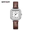 Nuevo Reloj Cuadrado para Mujer Reloj de Cuarzo Moda Simple Digital Nicho Temperamento Explosión de Tiktok Reloj Impermeable