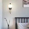 Lámpara de Pared de Astronauta Dormitorio Mesita de Noche Sala de Estar Habitación Infantil Minimalista Moderno Creativo Fondo de Luna Pared Pasillo Escalera Luz