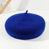 Fábrica de Chapéus de Cogumelo de Lã Atacado Boinas de Moda Retrô Chapéus de Pintor Quentes para Outono e Inverno ao Ar Livre Transfronteiriços